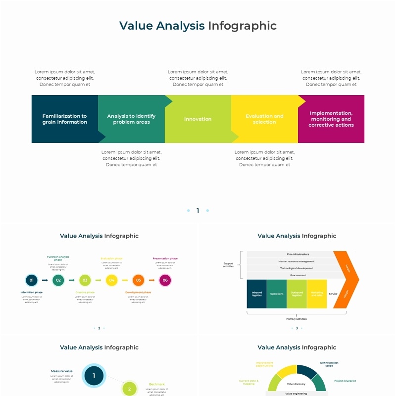 价值数值数据分析信息图PPT模板Value Analysis Infographic