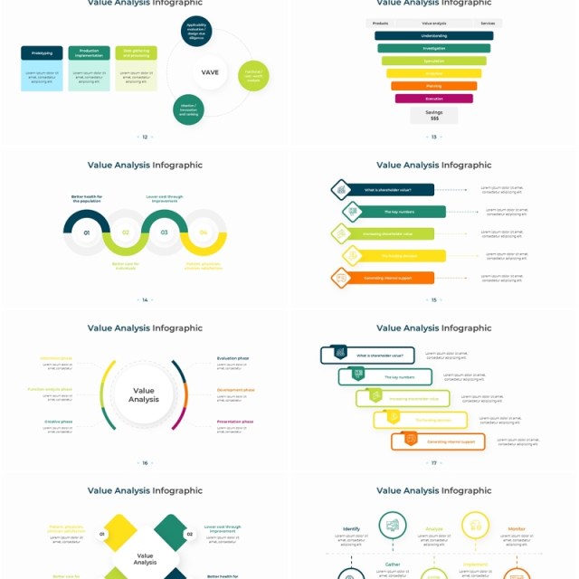 价值数值数据分析信息图PPT模板Value Analysis Infographic 价值数值数据分析信息图PPT模板Value Analysis Infographic