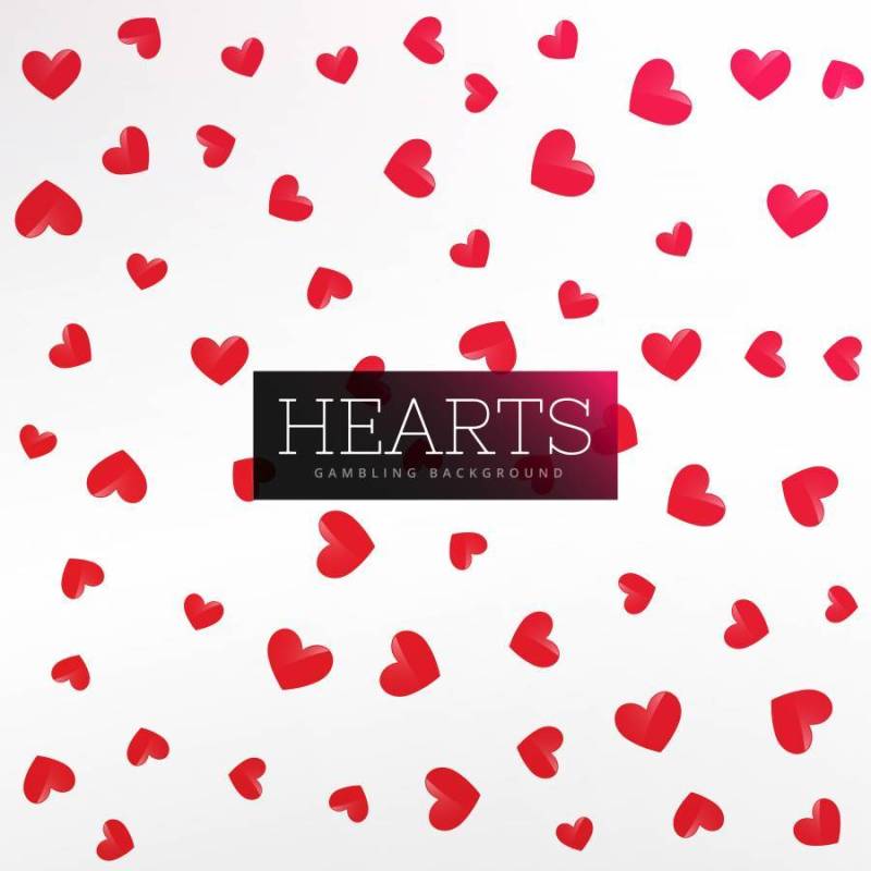 红心图案背景