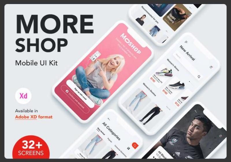 更多商店用户界面工具包More Shop - UI Kit