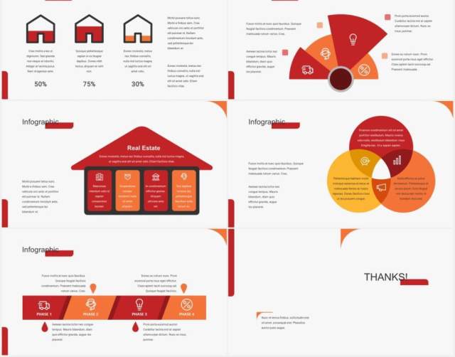 简约企业宣传公司介绍图文排版设计PPT模板ARCHIX - Architecture Powerpoint Template