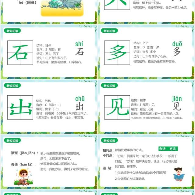 部编版一年级语文上册乌鸦喝水教学课件PPT模板