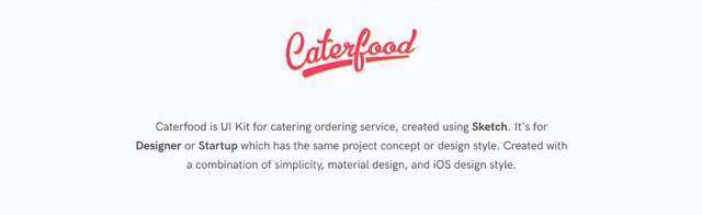 Caterfood UI工具包 演示 Caterfood UI工具包 演示
