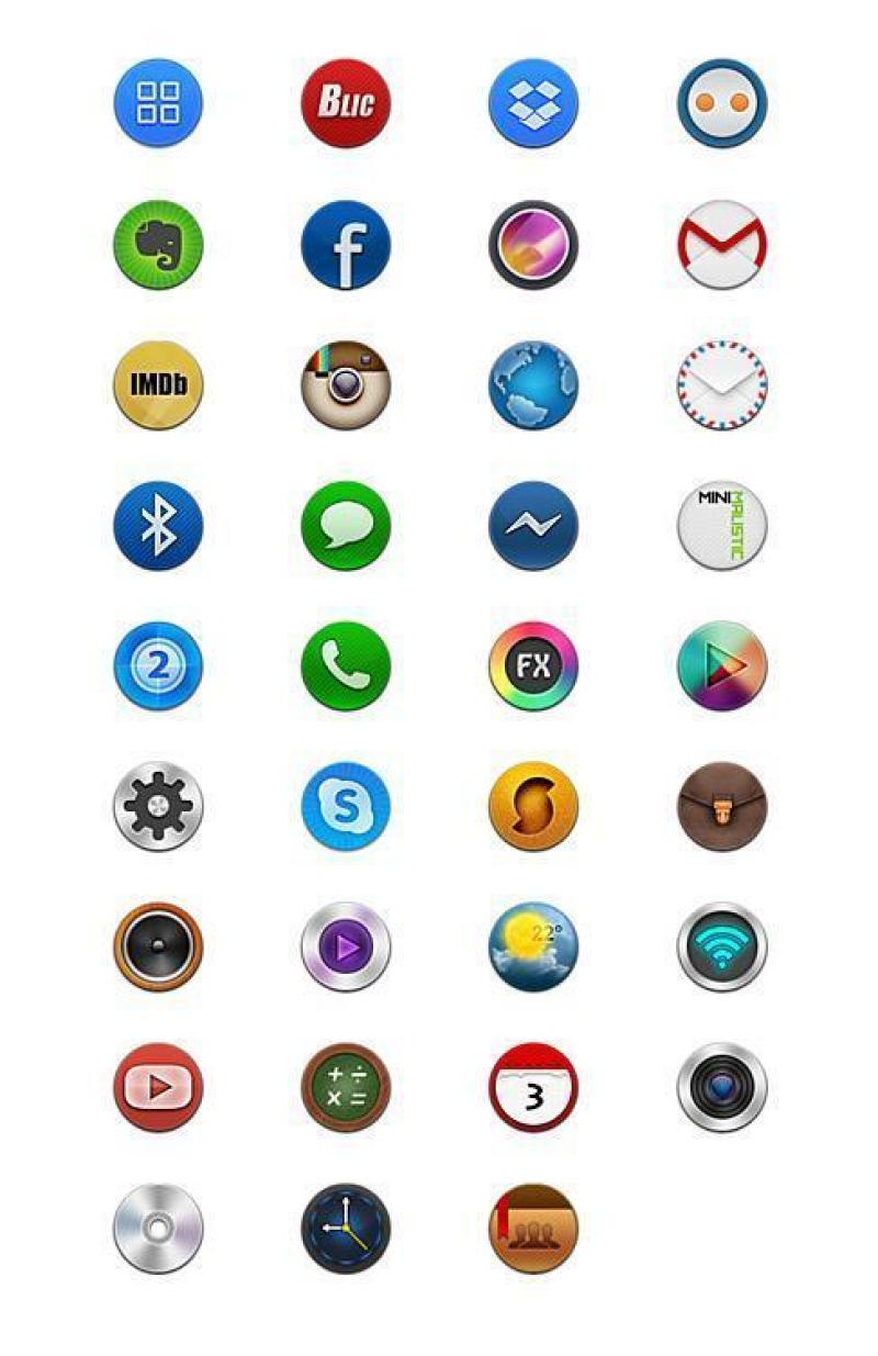 手机按钮图标设计