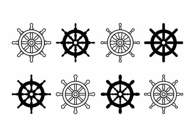 船轮设置的图标