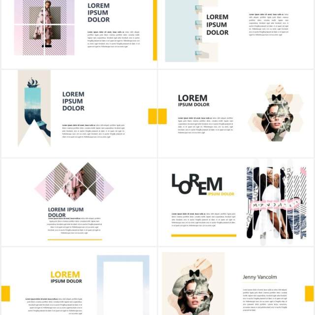 多用途作品展示PPT模板Agancy Multipurpose Template PPTX