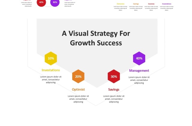 增长信息图表PPT素材Growth Infographic