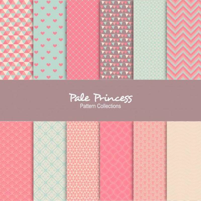 Pale Princess Background Pattern