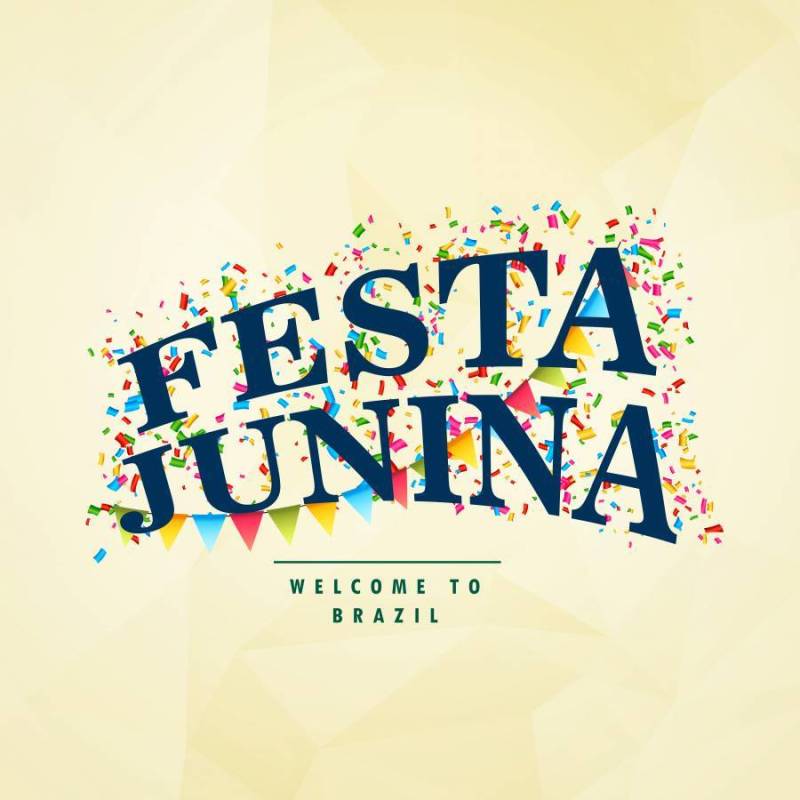 巴西节日节日junina庆祝晚会背景