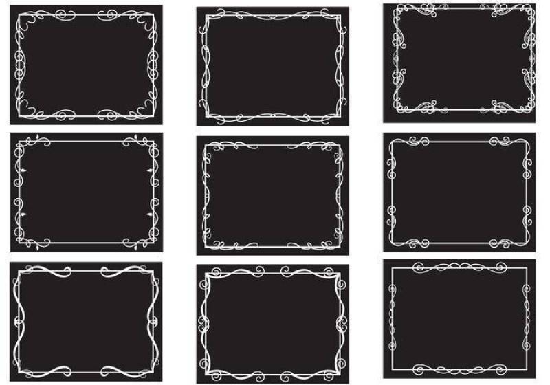  无声电影边界矢量