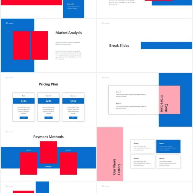 财务税务顾问PPT图片排版设计素材Tax Advisor Powerpoint Template