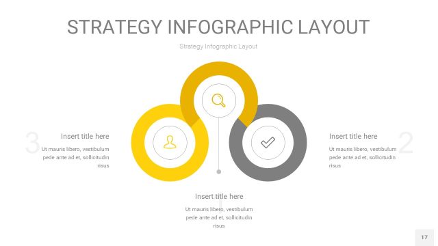 灰黄色战略计划统筹PPT信息图17