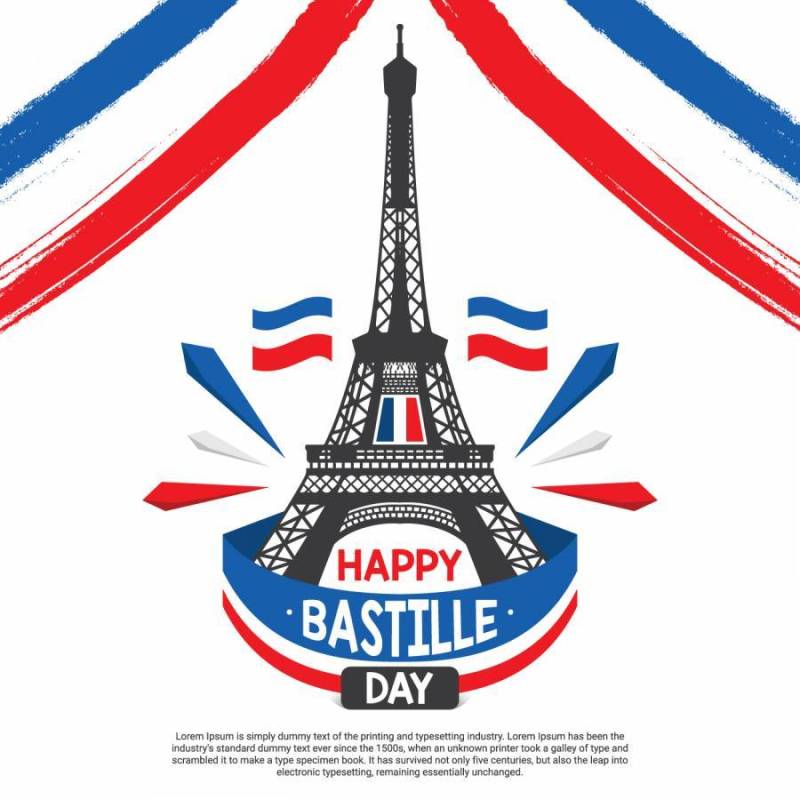 巴士底日图矢量