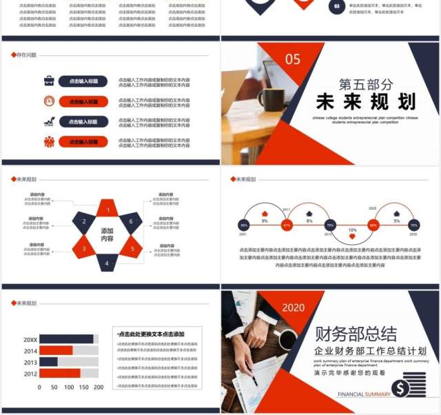企业财务部工作总结报告计划动态PPT模板 企业财务部工作总结报告计划动态PPT模板