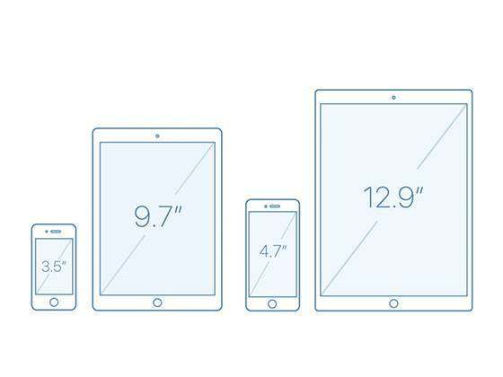 iPhone iPad Outlines