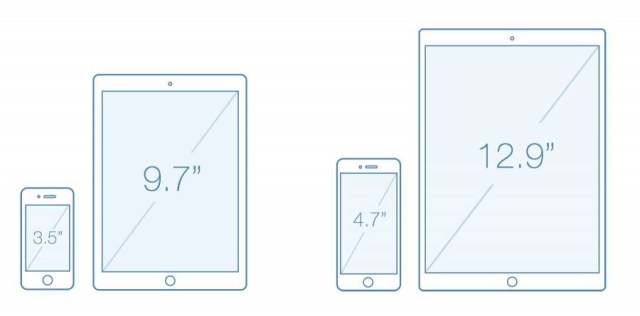 iPhone iPad Outlines