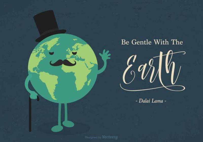 温柔地与地球励志报价