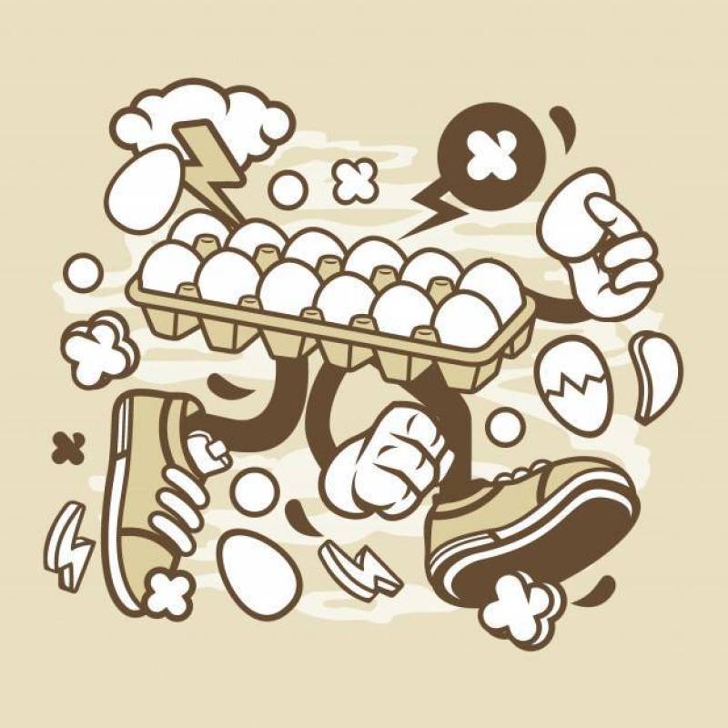 Eggs Cartoon