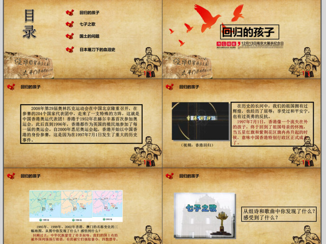 勿忘国耻振兴中华政府建党PPT 勿忘国耻振兴中华政府建党PPT