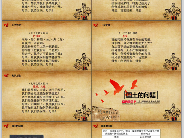 勿忘国耻振兴中华政府建党PPT 勿忘国耻振兴中华政府建党PPT