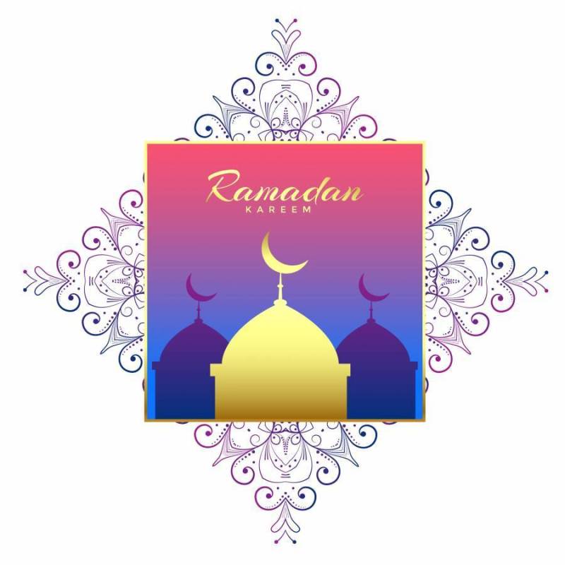 斋月贾巴尔美丽的背景装饰