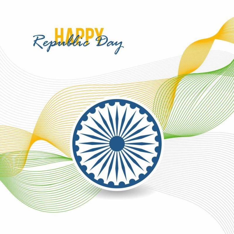 快乐的共和国日背景