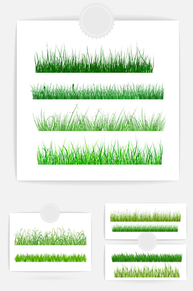 绿色草坪设计素材