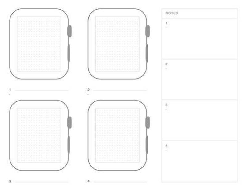 Apple Watch UI Prototype