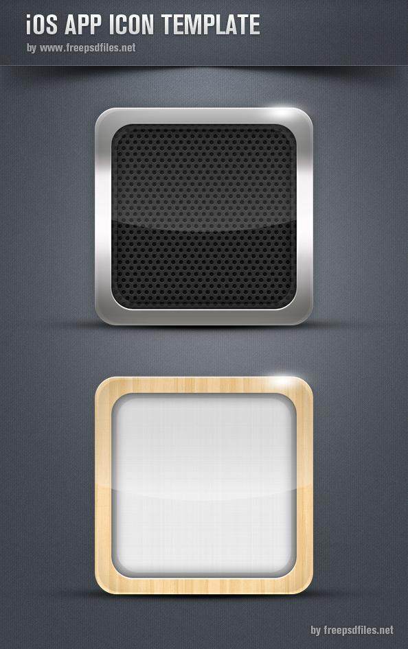 App Icon Template—PSD分层素材 App Icon Template—PSD分层素材