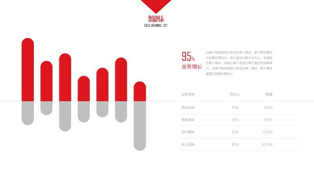 大气红色商务PPT图表-17 大气红色商务PPT图表-17
