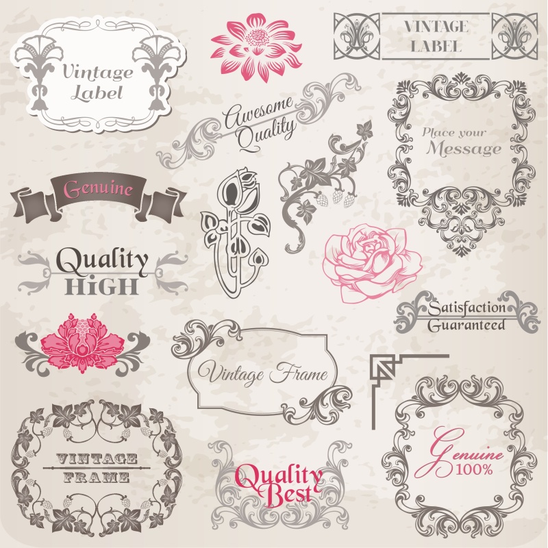 书画装饰设计元素5204