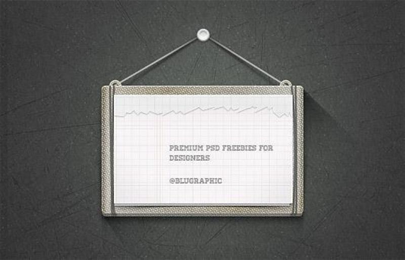 悬挂登陆框PSD分层