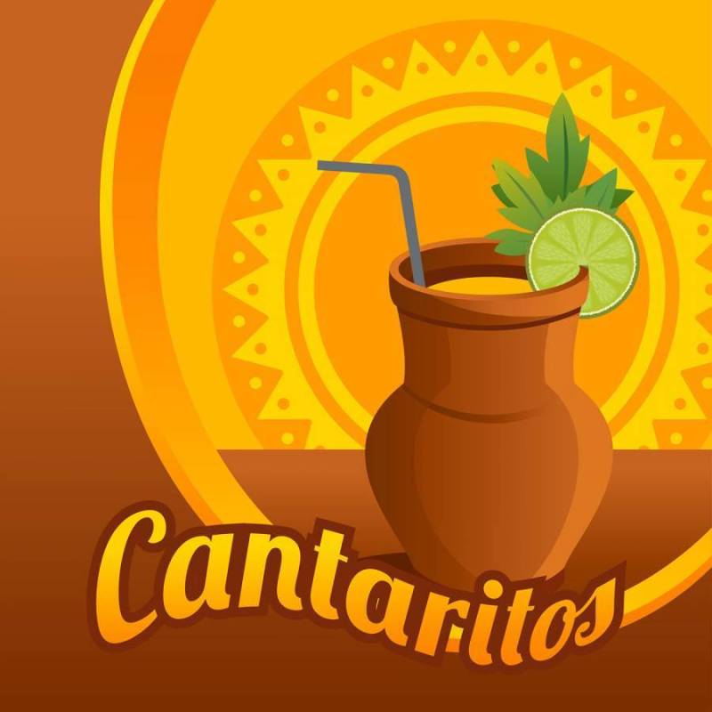 Cantaritos例证传染媒介