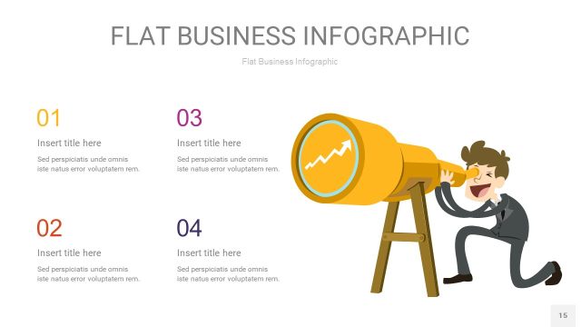 扁平商务PPT信息图15