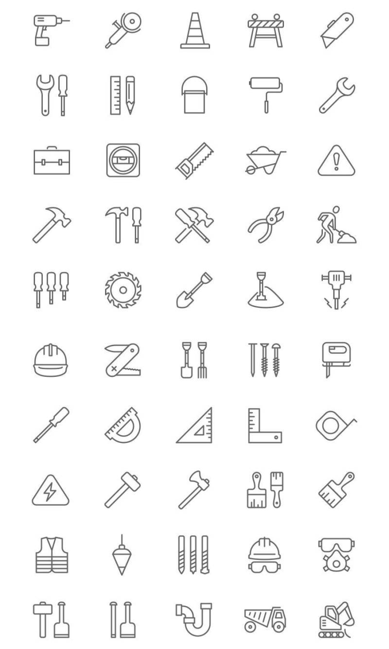 Construction Icon Set