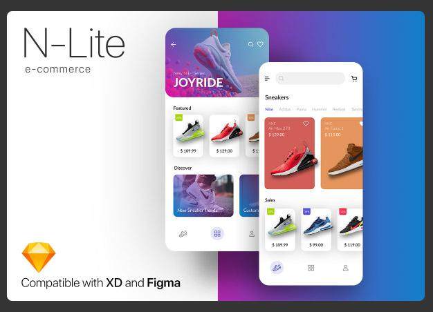 商务用户界面工具包N-Lite Commerce UI Kit