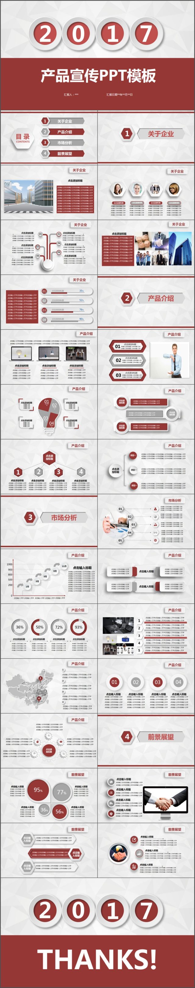 公司产品宣传产品介绍PPT模板下载