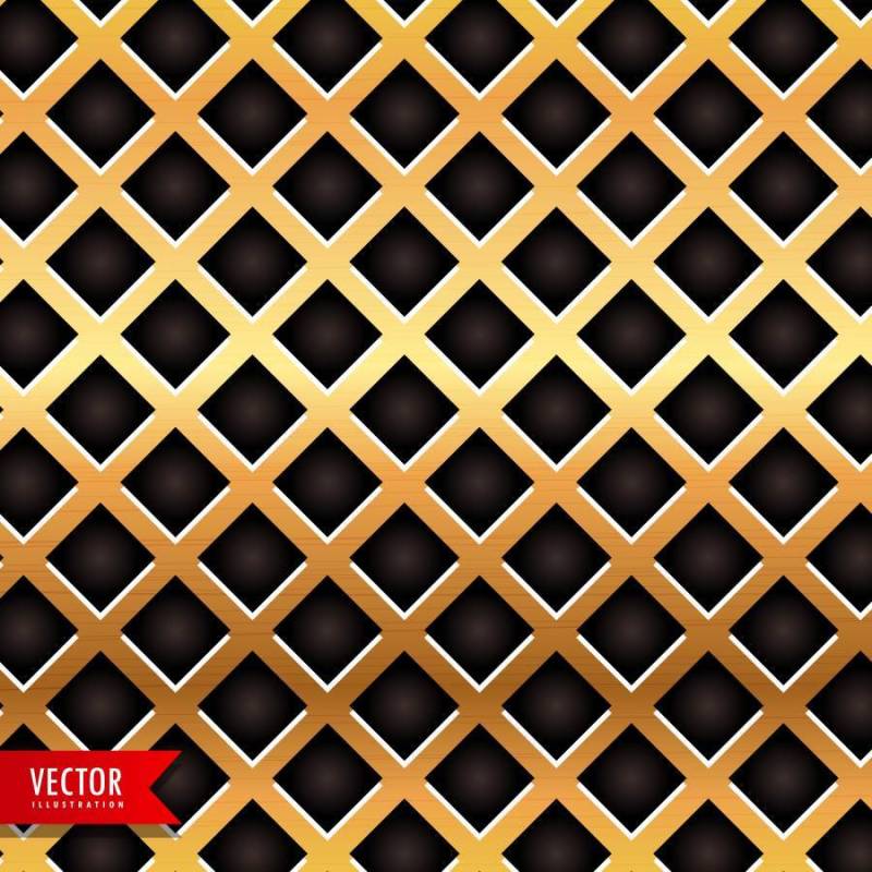 金色金属质感矢量背景