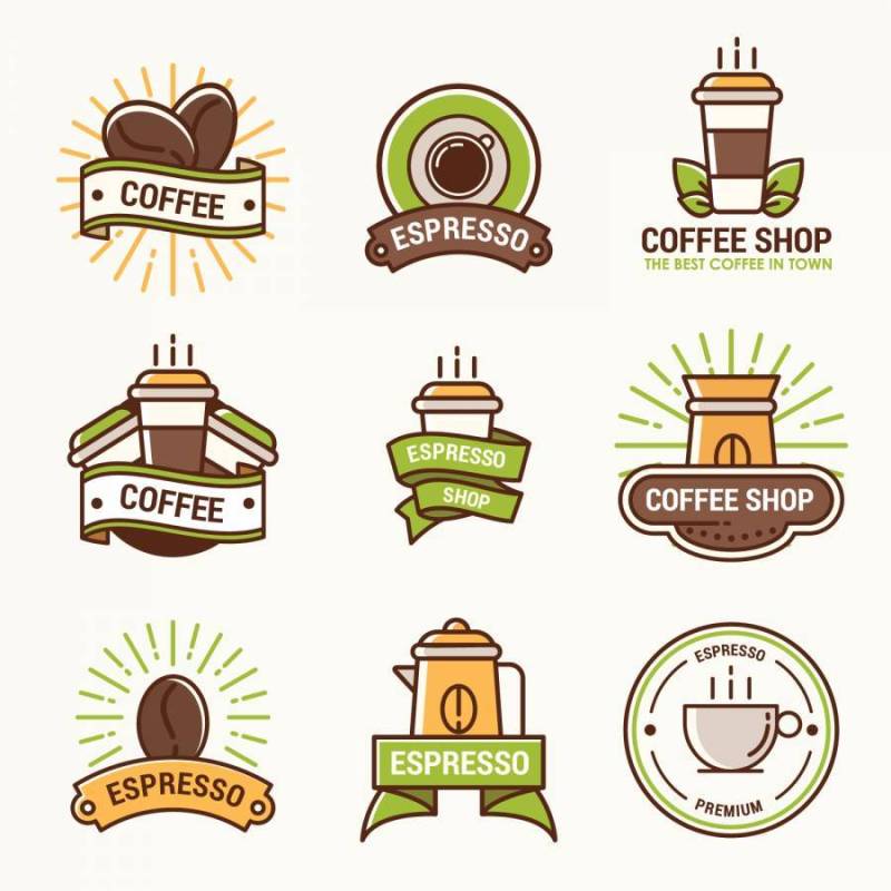 咖啡店标志