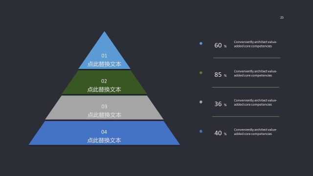 欧美风数据统计分析商务PPT图表25