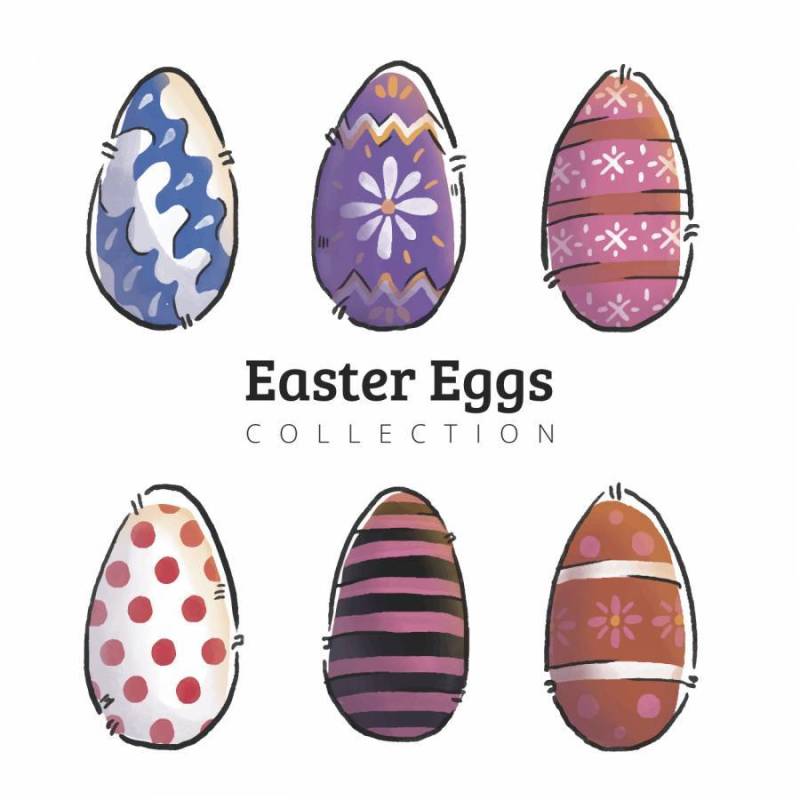 可爱的复活节彩蛋集集合