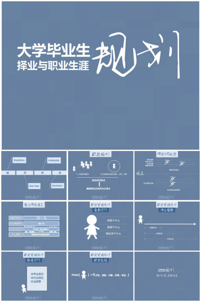 大学生职业规划指导PPT 大学生职业规划指导PPT