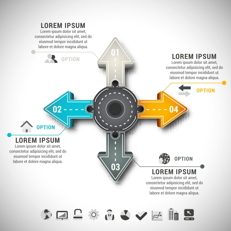 信息图形集合14206