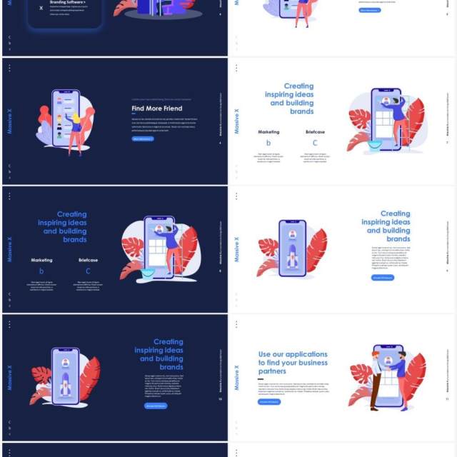模型设备手机应用人物插画平面设计插图PPT素材Device & Application Flat Graphics 模型设备手机应用人物插画平面设计插图PPT素材Device & Application Flat Graphics