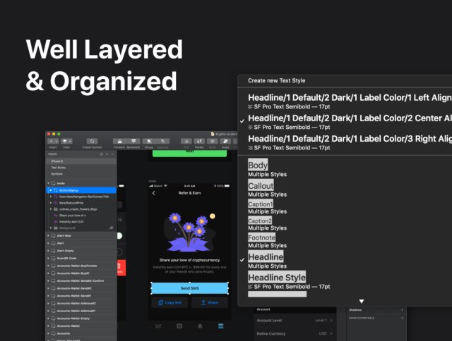 对于您的下一个区块链和加密项目。,Krypto UI Kit 对于您的下一个区块链和加密项目。,Krypto UI Kit