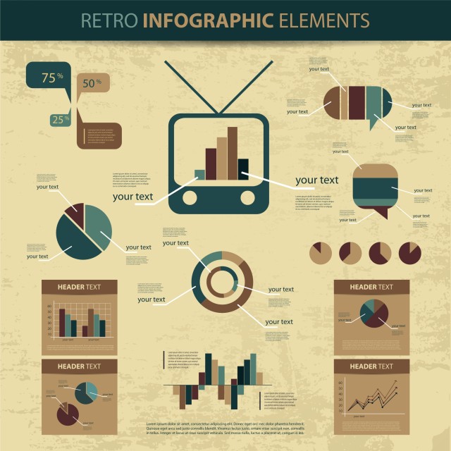 复古信息图形01