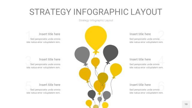 灰黄色战略计划统筹PPT信息图10
