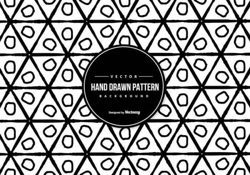 粗略手绘制的图案背景