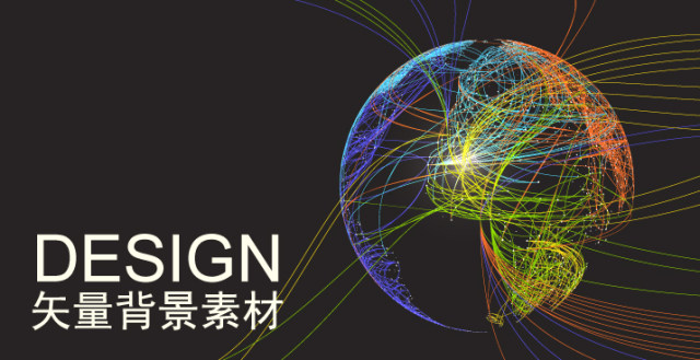 人工智能科技线条球体圆形智慧主视觉海报Ai设计矢量背景素材 人工智能科技线条球体圆形智慧主视觉海报Ai设计矢量背景素材