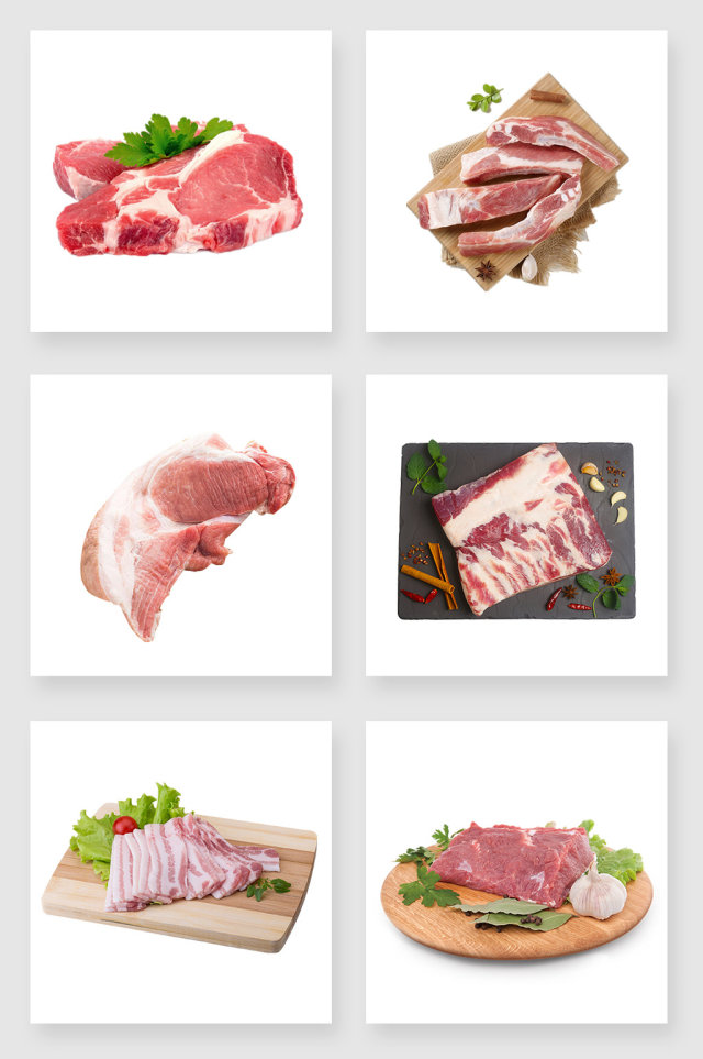 产品实物五花肉设计素材 产品实物五花肉设计素材
